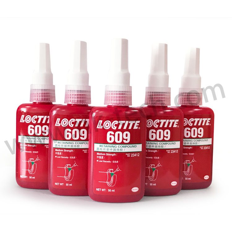 汉高乐泰LOCTITE609 圆柱形部件固持胶 50ml