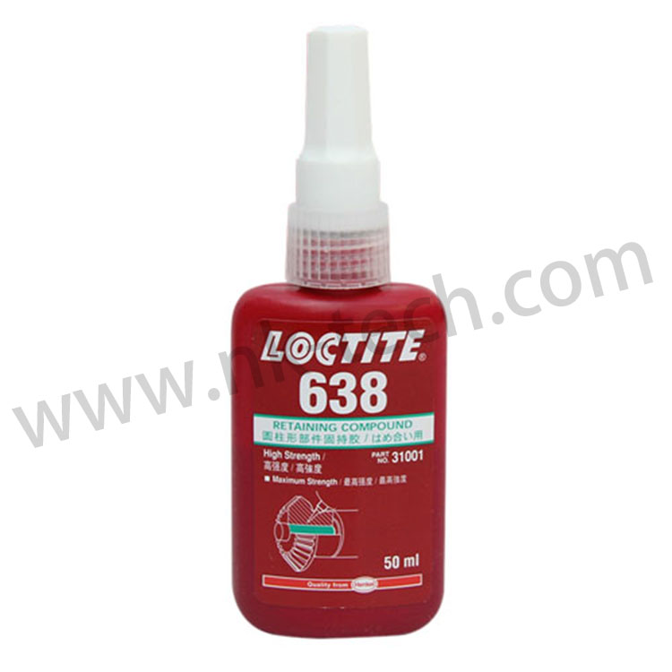 汉高乐泰LOCTITE638 圆柱形部件固持胶 50ml