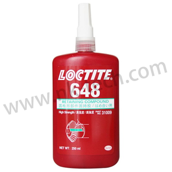 漢高樂(lè)泰LOCTITE648 圓柱形部件固持膠 250ML