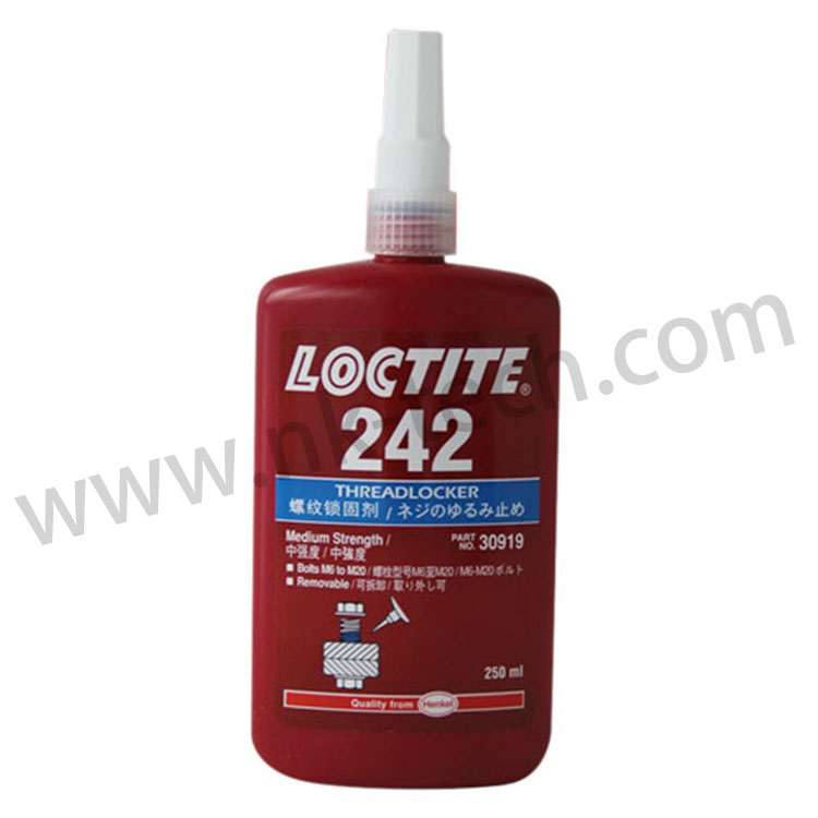 乐泰loctite242 螺纹锁固胶