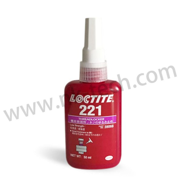 漢高樂(lè)泰LOCTITE 221低強(qiáng)度螺紋鎖固劑50ML