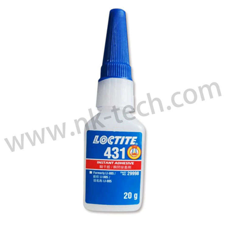 汉高乐泰LOCTITE431瞬干胶/500G