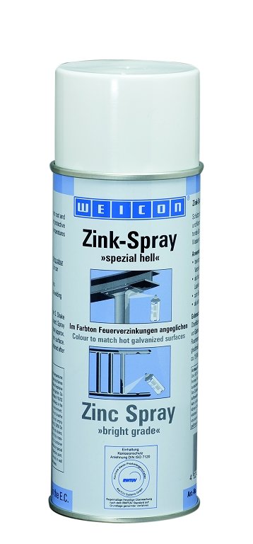 WEICON Zinc Spray »bright grade«（闪亮型锌喷剂）