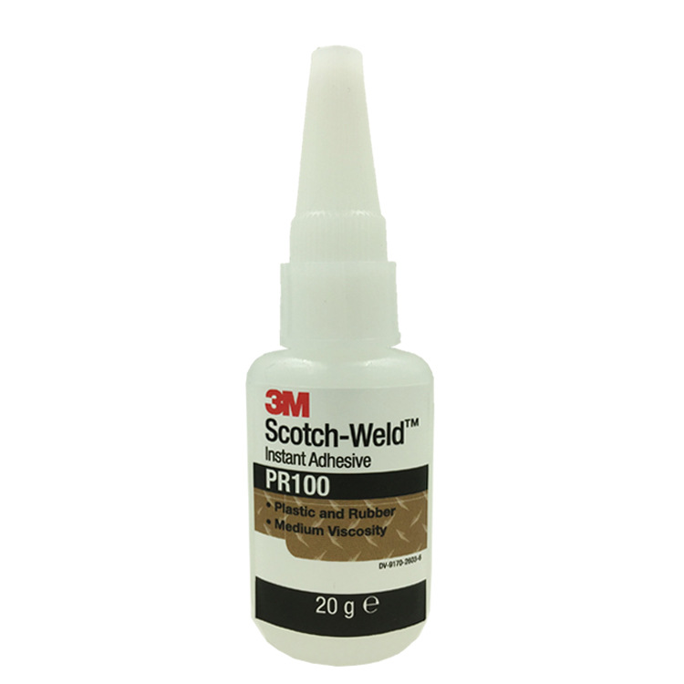 3M™ Scotch-Weld™ 透明塑料及橡胶速干胶PR100