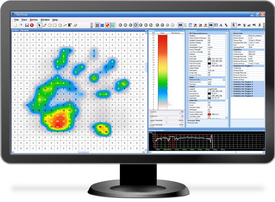 SENSOR PRODUCTS INC_SENSOR PRODUCT INC_压力分布_压力分布测试系统_SPI_TACTILUS_tekscan_ISCAN_薄膜压力分布系统_高分辨率薄膜