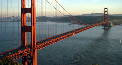 鋼結構建筑-舊金山金門大橋