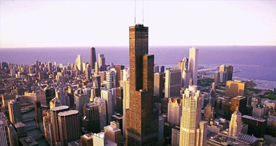 筒體結構建筑-西爾斯大廈