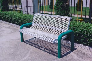 长椅_座椅_公园座椅_塑胶木座椅_钢结构座椅-上海旭雯景观休闲设备