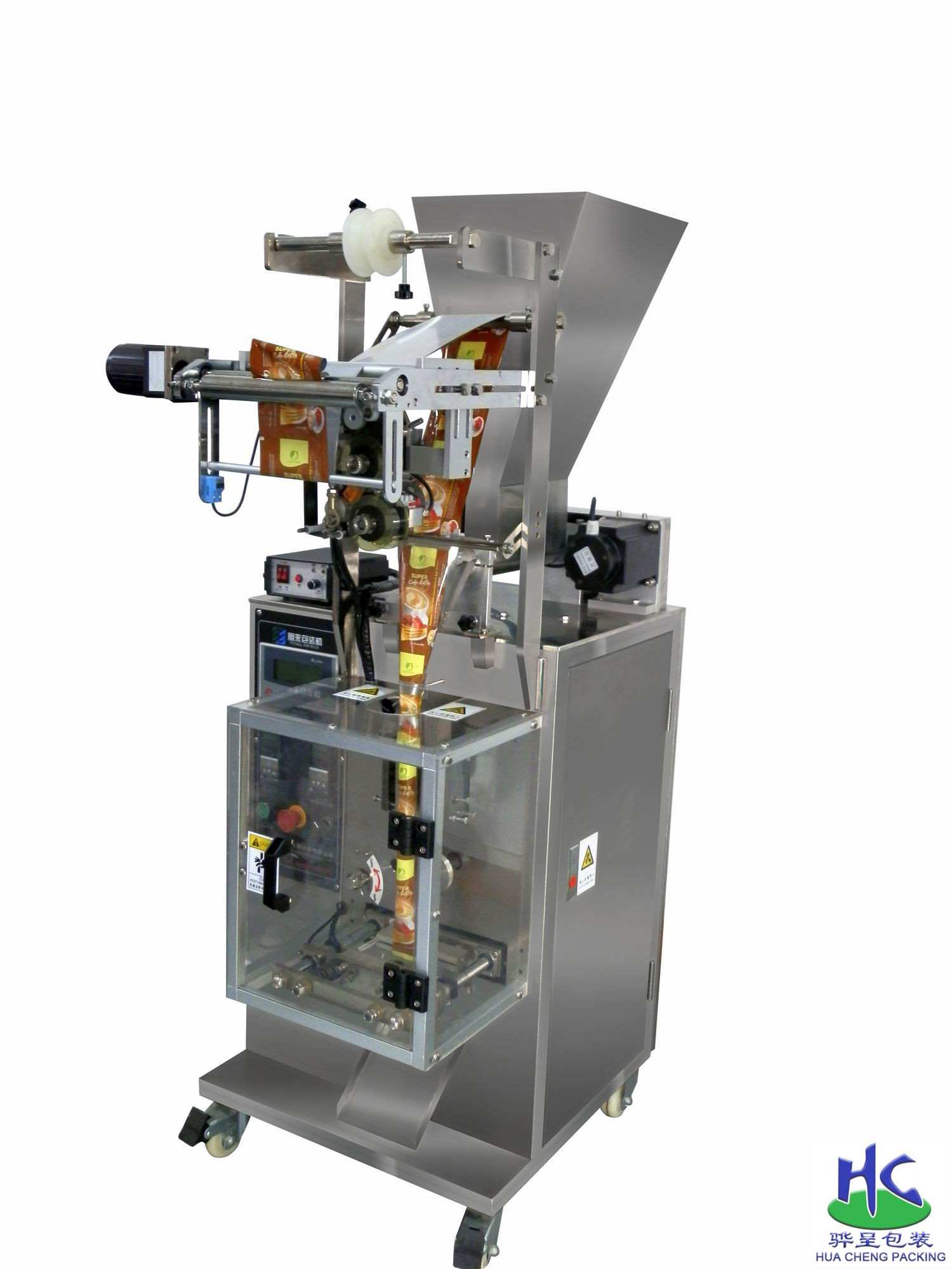 立式食品包装机_立式包装机厂家_立式包装机骅呈