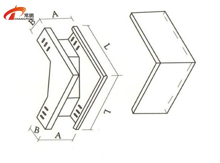 槽式桥架弯通 槽式桥架弯通