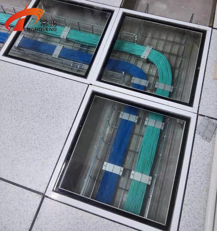 静电地板网格桥架安装