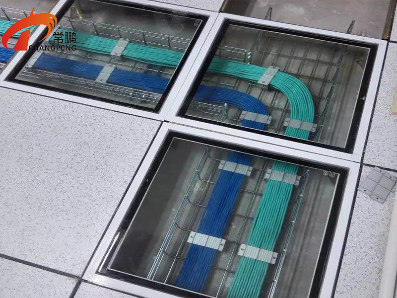 网格桥架静电地板下安装 网格桥架静电地板下安装