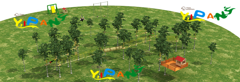 湖南婁底戶外叢林飛躍安裝-上海一攀體育用品公司