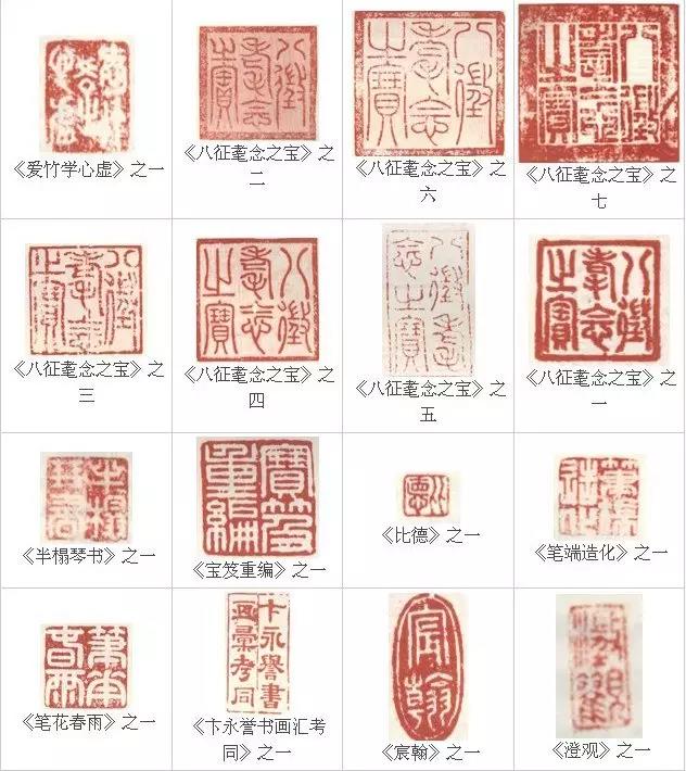 【印话古今】乾隆印章大全,尽显帝王风范!