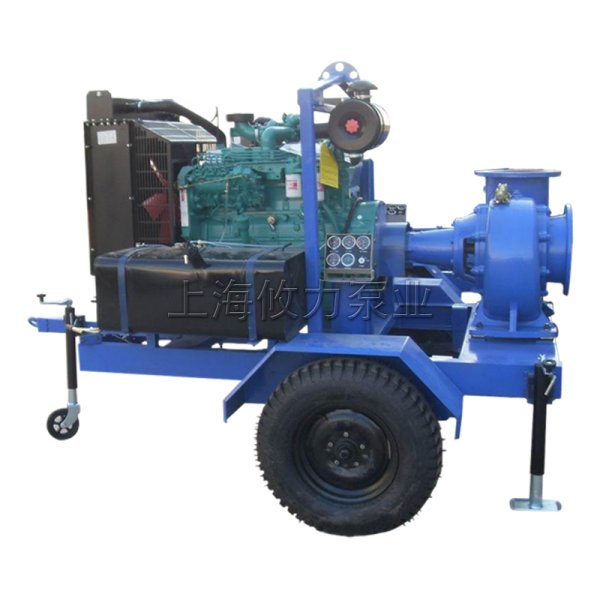 HW系列移动式柴油机排水泵