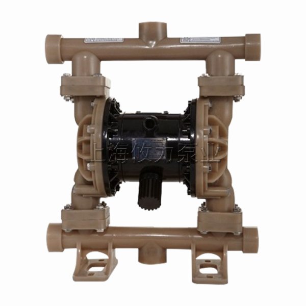 40mm耐腐蚀氟塑料气动隔膜泵