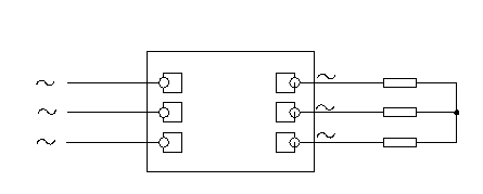 三相固態繼電器接線
