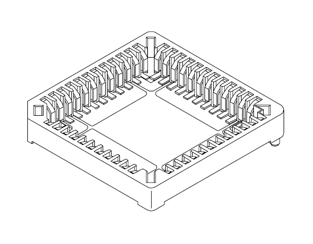 PLCC插座  表貼式