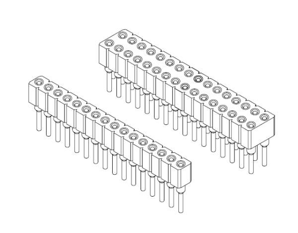 2.00mm  圓孔排母