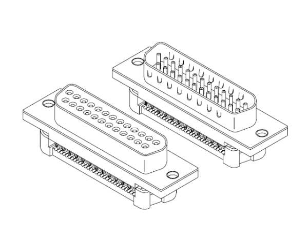 壓排線式D-SUB連接器