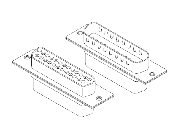 打線式D-SUB連接器