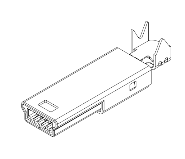 Mini USB B型 焊線式公頭 5焊位