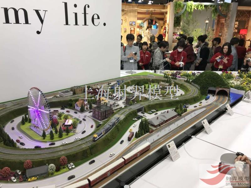 鐵路模型-鐵路沙盤場景