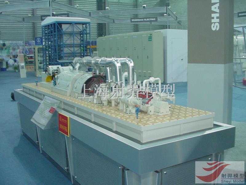 機械模型-電廠汽輪機