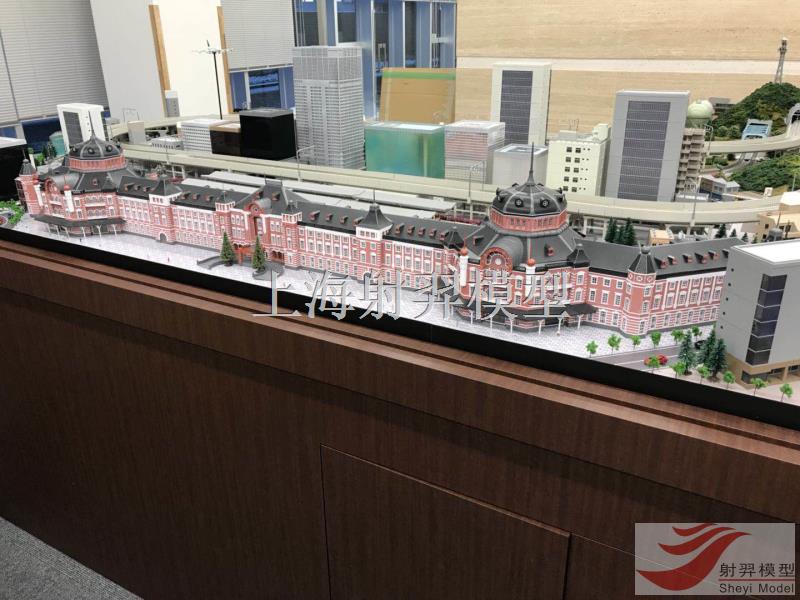 建筑模型_日本東京火車站1/150