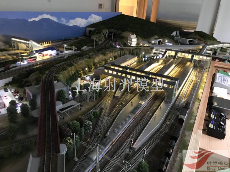 鐵路模型_鐵路沙盤模型