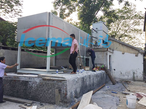 小型直冷塊冰機(jī)安裝