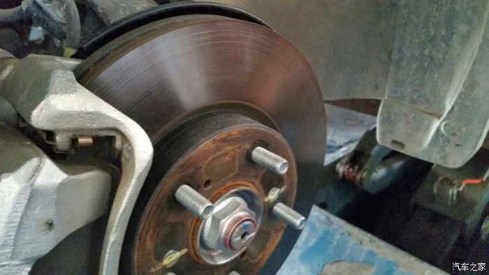 剎車盤輕微磨損