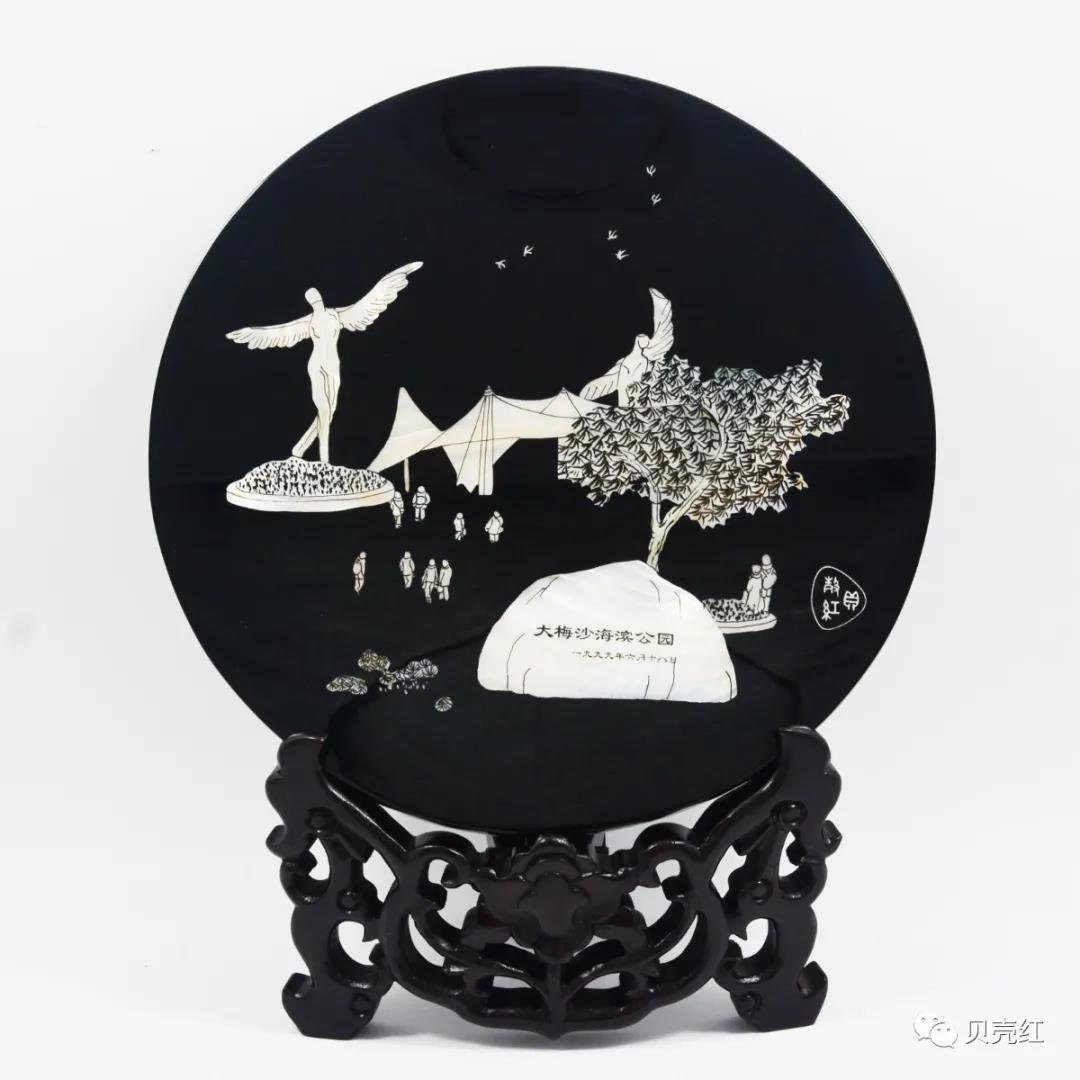 深圳螺鈿：《大梅沙》