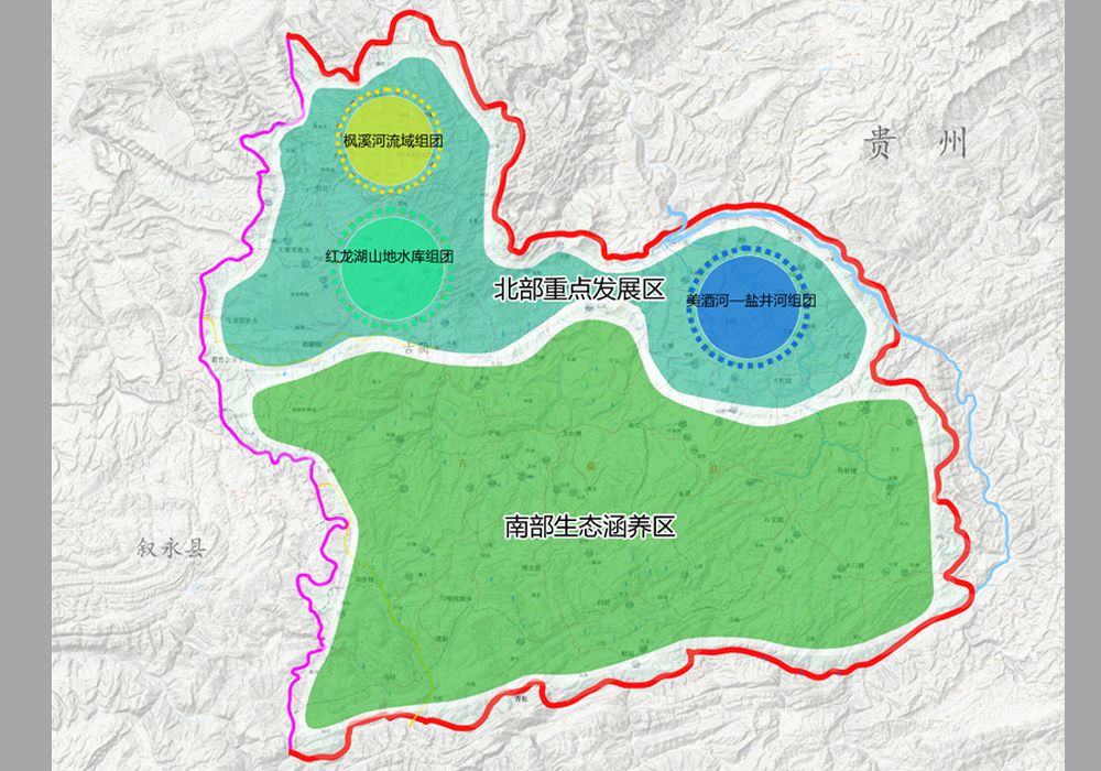 古蔺县地形图图片