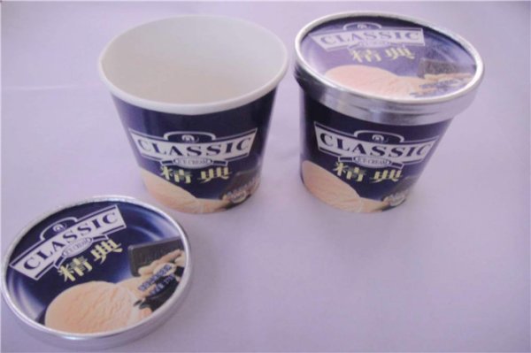 CLASSIC500ml紙蓋冰淇淋杯