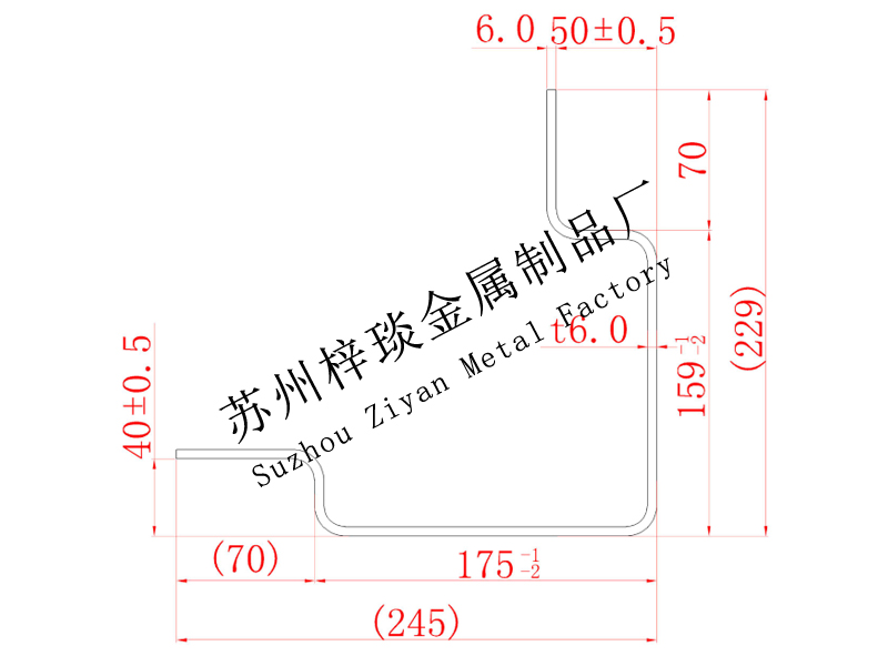 集裝箱前角柱圖紙