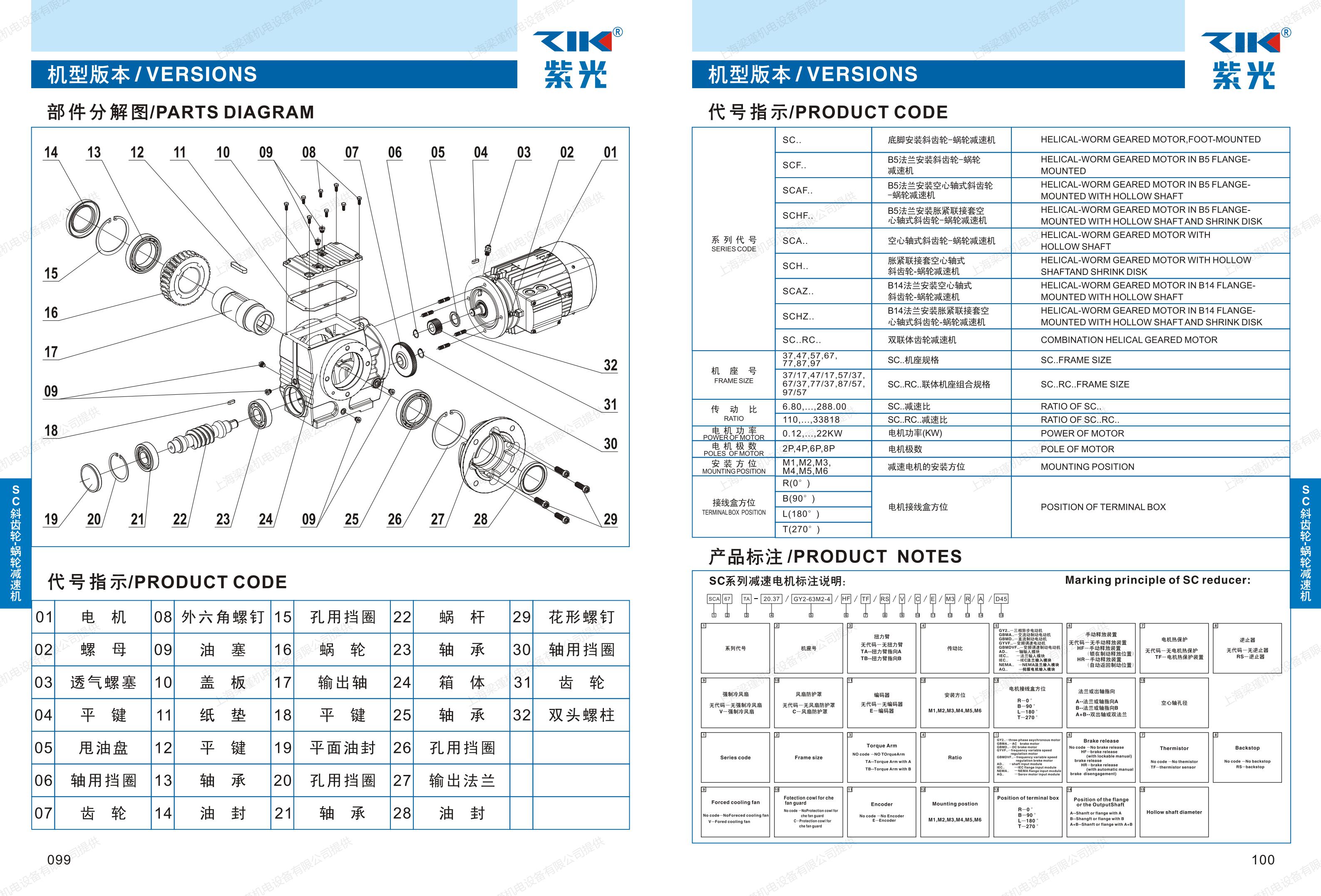中研紫光減速電機(jī)廠家