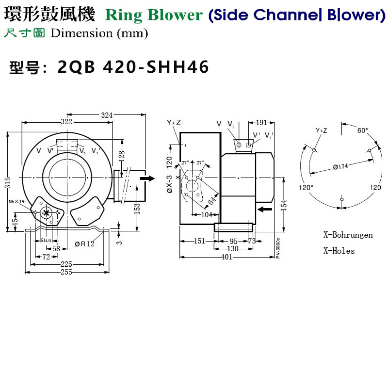 PCB電路板自動(dòng)化切割設(shè)備真空吸附配套高壓風(fēng)機(jī)生產(chǎn)--上梁瑾機(jī)電設(shè)備有公司