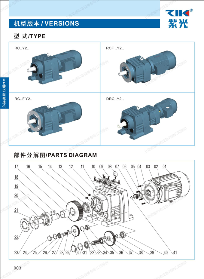 工業(yè)自動(dòng)化設(shè)備配套中研RCF77紫光硬齒面減速機(jī)--上梁瑾機(jī)電設(shè)備有限公司