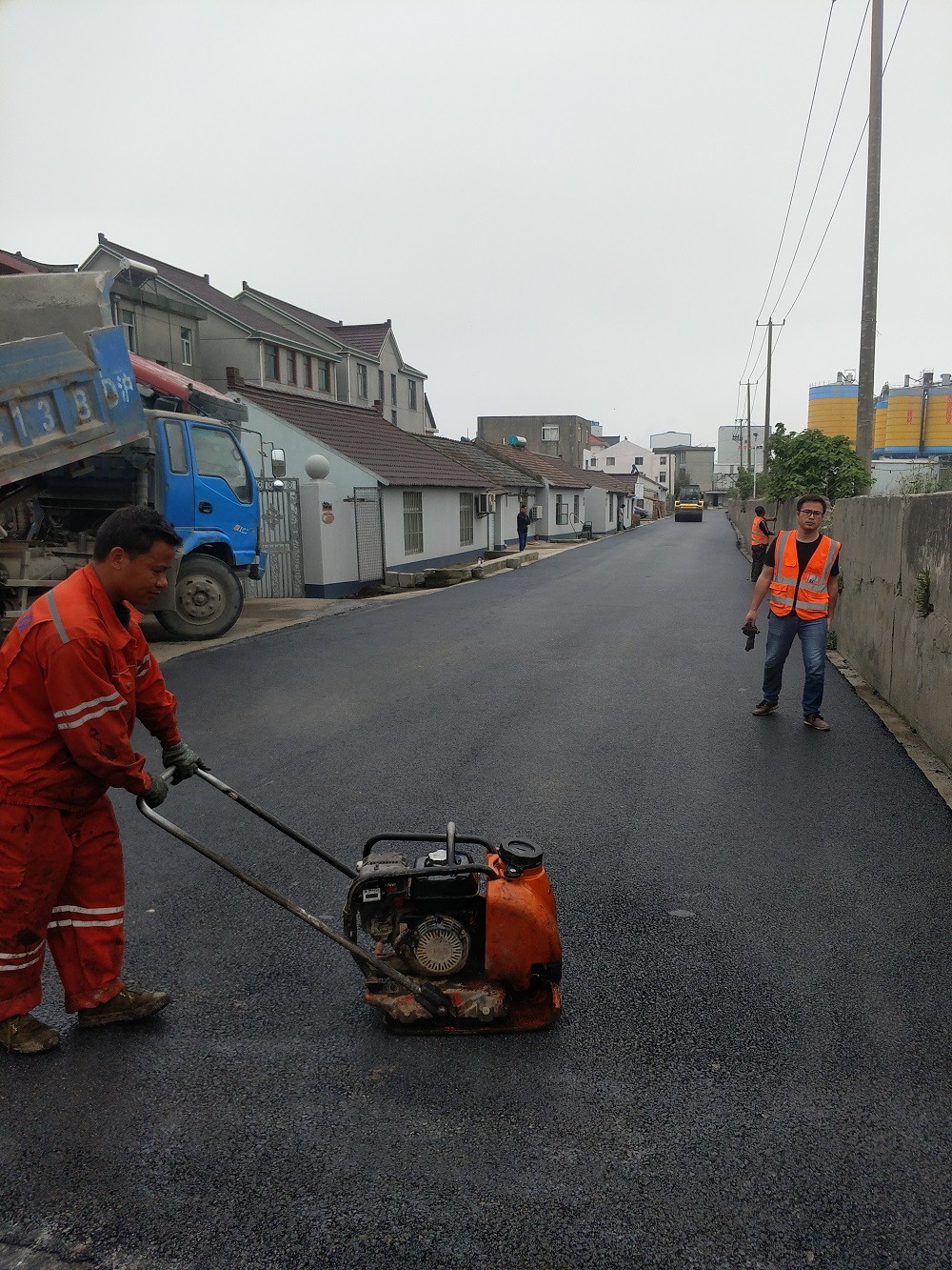 瀝青路面施工