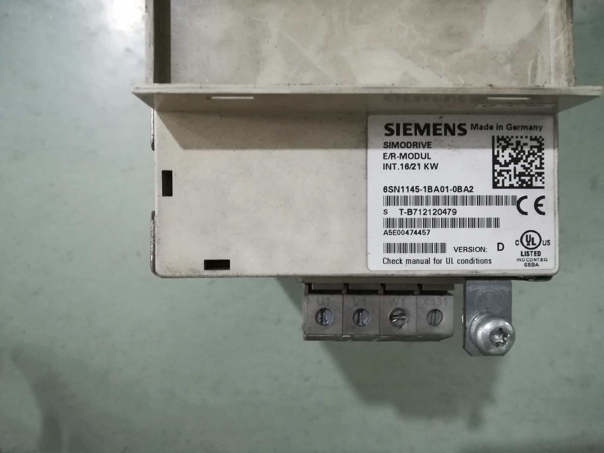 西門子16/21KW電源 6SN1145-1BA01-0BA2 二手備件銷售 數(shù)控系統(tǒng)維修