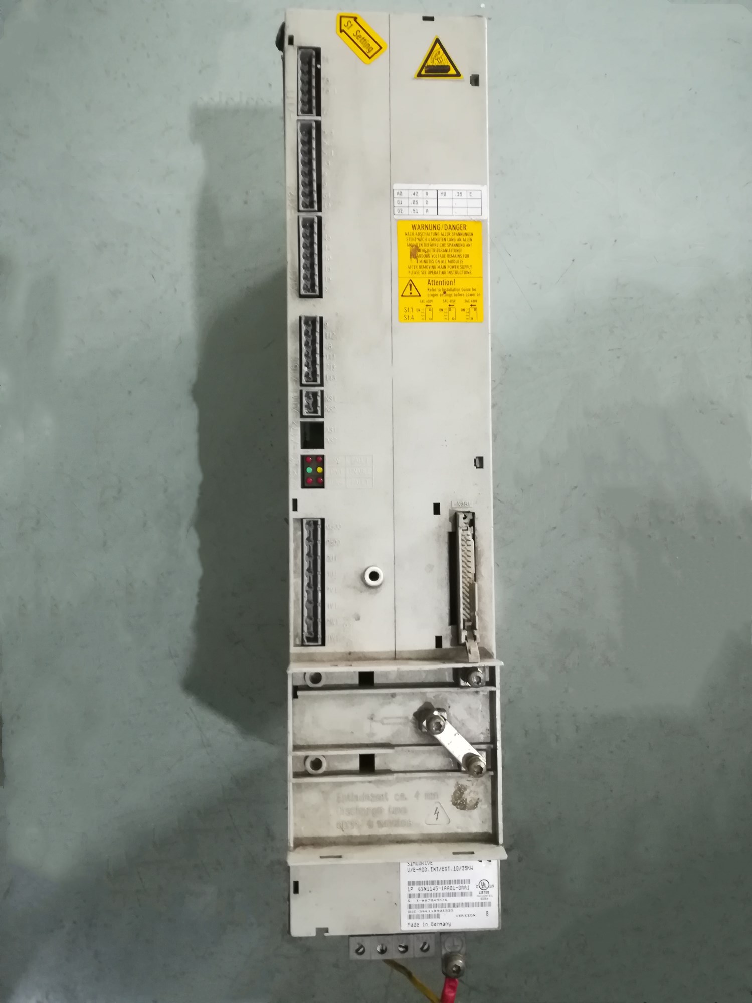 SIEMENS/西門子10/25KW電源維修檢測  6SN1145-0AA01-0AA1