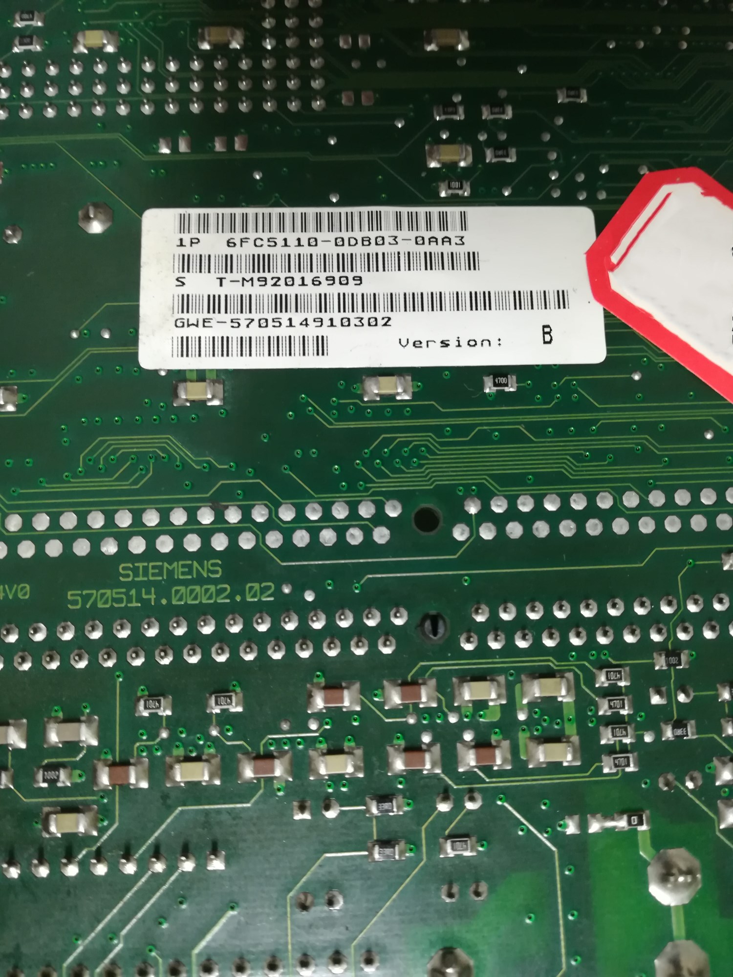 西門子6FC5110-0DB03-0AA3 專業工業電路板維修檢測