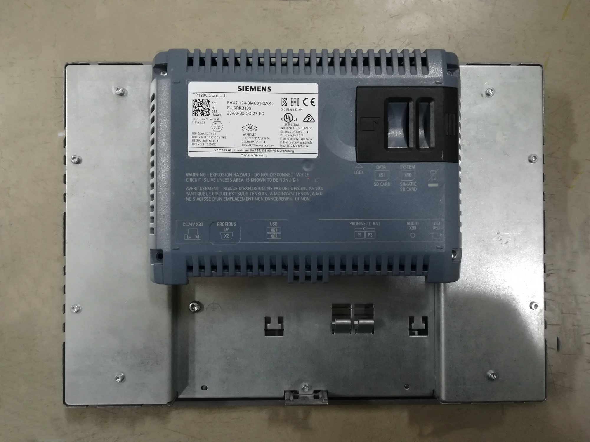 西門子觸摸屏 6AV2 124-0MC01-0AX0 二手備件銷售 質保