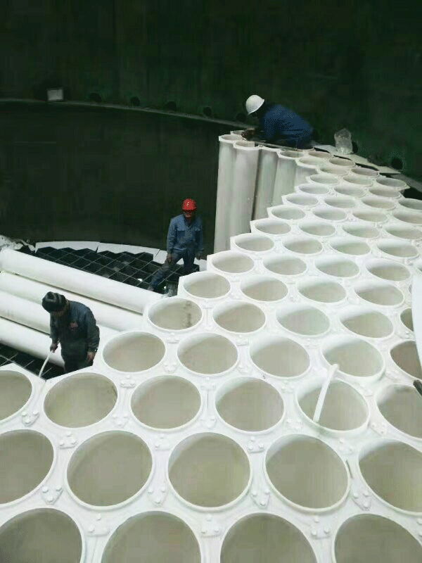 管束除雾器安装现场图片 管束除雾器安装现场图片